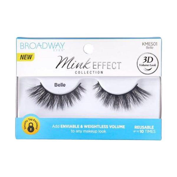 Broadway 3D Eyes Belle Mink Effect Collection Eyelashes — Dollar General penny item