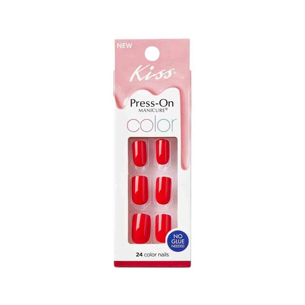 Kiss Color Press-On Manicure Color Nails - Lean On Me, 24 Piece — Dollar General penny item