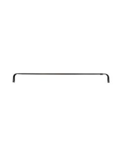 True Living Espresso Steel Curtain Rod Set — 70% off during the remodel at Dollar General #19495