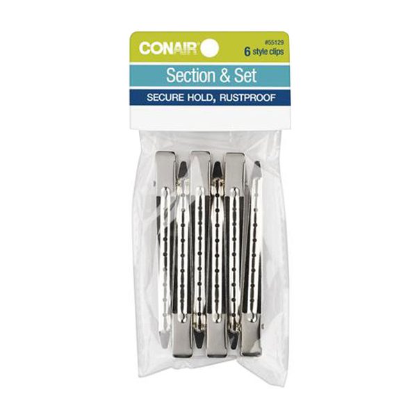 Conair Metal Snap Clips, 6 Count — Dollar General penny item