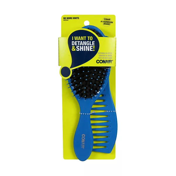 Conair No More Knots Hairbrush & Comb — Dollar General penny item