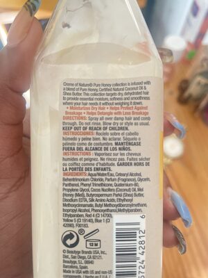 Creme of Nature Pure Honey Break Up Breakage Leave-In Conditioner, 8 oz — Dollar General penny item