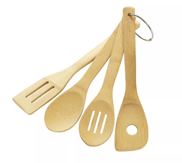 GoodCook Essentials Bamboo Tool Set, 4 Piece — 70% off during the remodel at Dollar General #13201