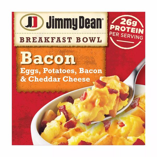 Jimmy Dean Breakfast Bowl, Bacon, 7 oz — 70% off during the remodel at Dollar General #21490