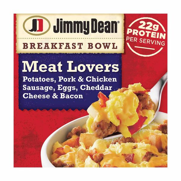Jimmy Dean Breakfast Bowl, Meat Lovers, 7 oz — 70% off during the remodel at Dollar General #6535