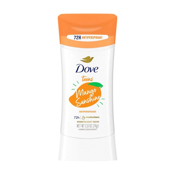 Dove Teens Mango Sunshine Antiperspirant Deodorant Stick, 2.6 oz — Dollar General penny item