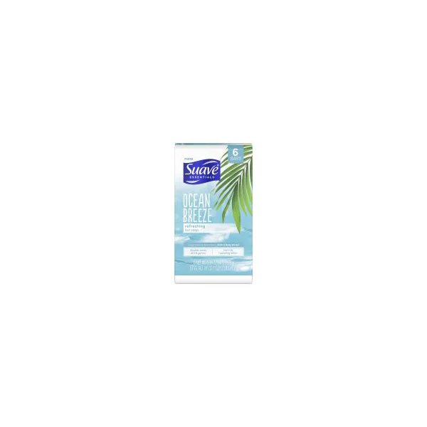 Suave Essentials Bar Soap - Ocean Breeze, 3.35 oz - 6 ct — Dollar General penny item
