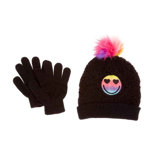 Sequin Hat and Gloves Set, Black — Dollar General penny item