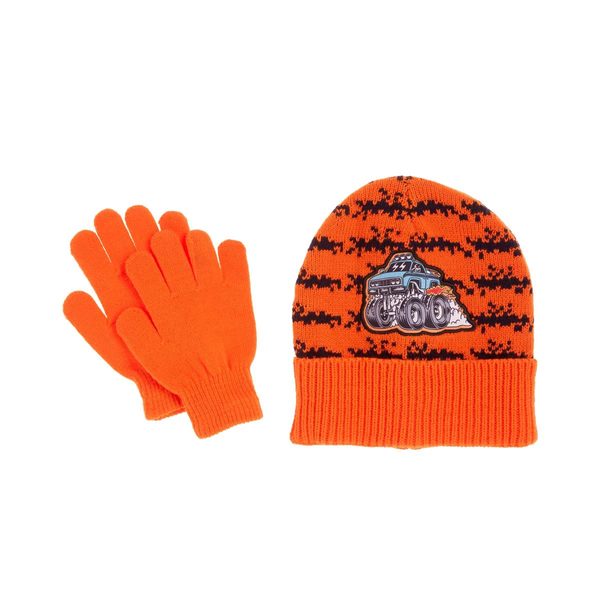 Hat and Gloves Set, Orange — Dollar General penny item