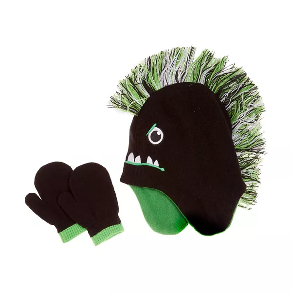 Scary Monster Hat and Gloves Set — Dollar General penny item