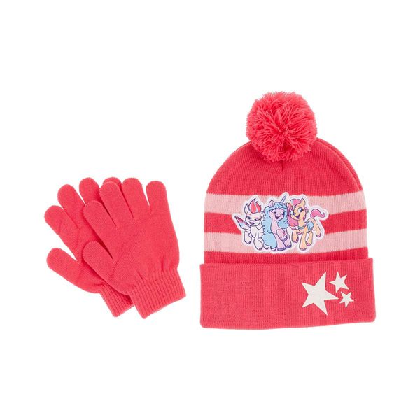 My Little Pony Licensed Hat and Gloves Set — Dollar General penny item