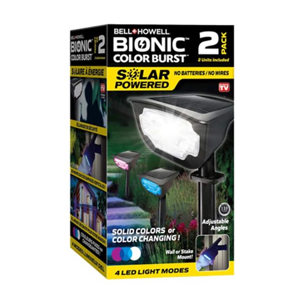 Bell Howell Bionic Color Burst LED Light Stakes, 2 Pack — Dollar General (SKU 35836801)