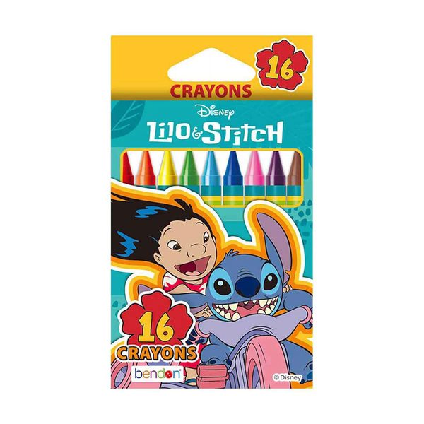 Bendon Disney Themed Crayons, 16 Count, Assorted — Dollar General (SKU 35592101)