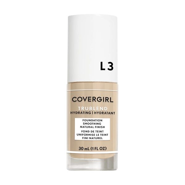 Covergirl Trublend Oil-Free Liquid Foundation, Lightweight, Dewy Finish, 1 Fl Oz, Hydrating Foundation, Moisturizing Foundation, Cruelty-Free Foundation, Blends Seamlessly, Won't Clog Pores — Dollar General penny item
