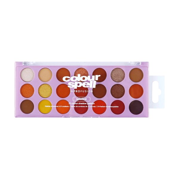 Colour Spell by Profusion 21-Color Shadow Palette, Solstice — Dollar General penny item