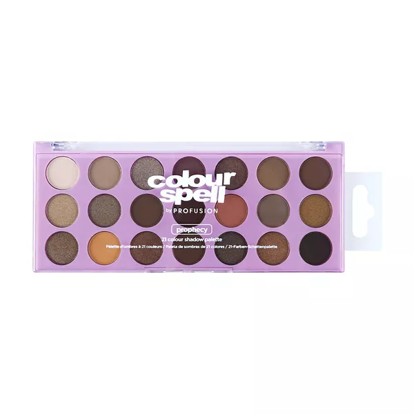 Colour Spell by Profusion 21 Colour Shadow Palette, Prophecy — Dollar General penny item