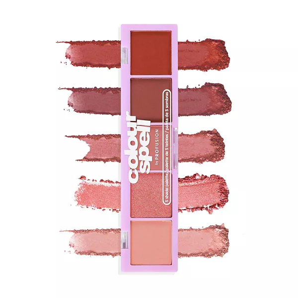 Colour Spell by Profusion 5 Shade Palette, Corvus — Dollar General penny item