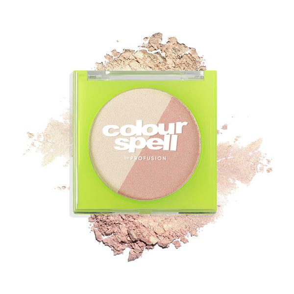 Colour Spell by Profusion Highlighter Duo, Celestial — Dollar General penny item