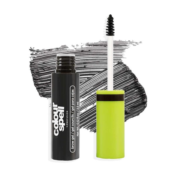 Colour Spell Brow Craft Brow Gel, Soft Black, 0.12 fl oz — Dollar General penny item