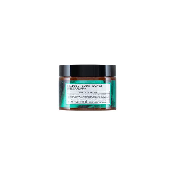 Five Deep Breaths Whipped Body Scrub - Relaxing Formula Eucalyptus & Tea Tree — Dollar General