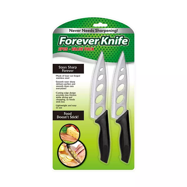 Forever Stainless Steel Knife, 2 Pack — Dollar General penny item