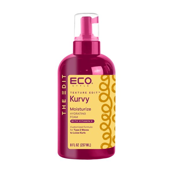Eco Style Texture Edit Kurvy Moisturize Hydrating Foam, 8 fl oz — Dollar General penny item