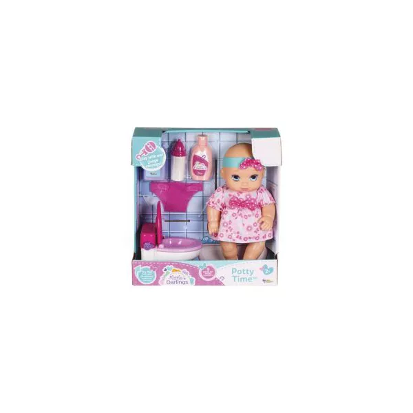 Little Darlings Potty Time Baby Doll, 1 ct - Assorted — Dollar General penny item