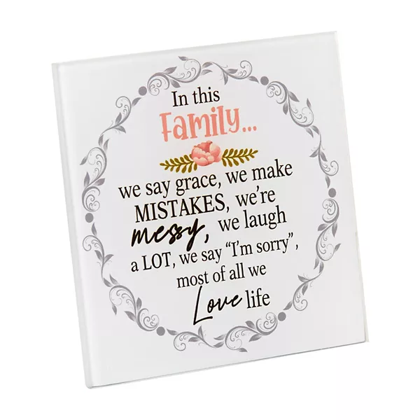 Decorative Religious Printed Plaque, Assorted — Dollar General penny item