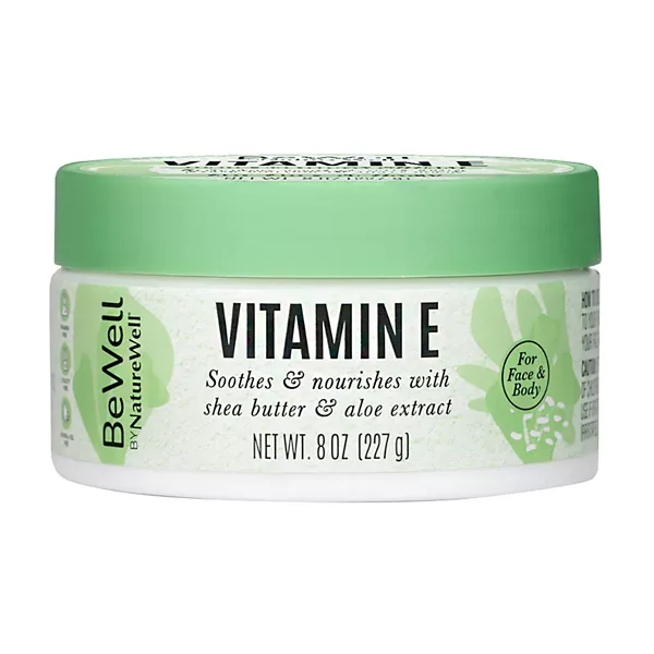 BeWell By NatureWell Vitamin E Replenishing Face and Body Cream, 8 oz — Dollar General penny item