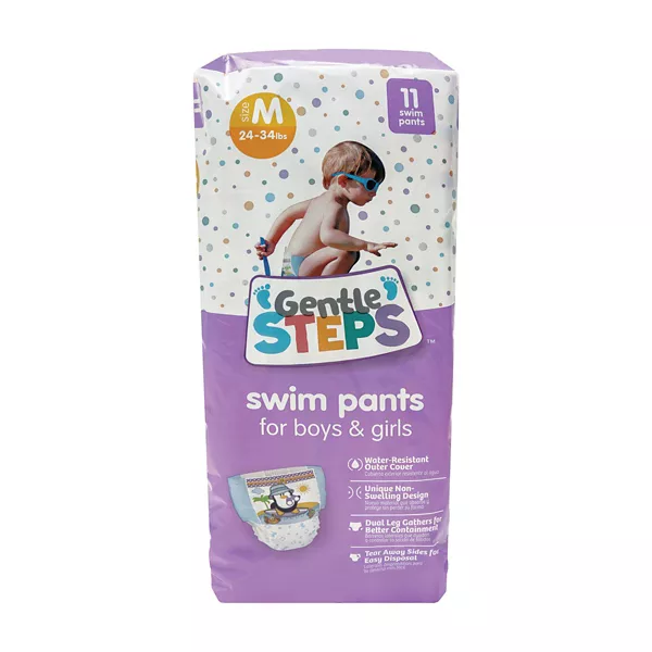 Gentle Steps Swim Pants for Boys & Girls, Medium - 11 Count — Dollar General penny item