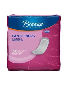 Breeze Scented Pantiliners - Regular, 30 Count — Dollar General penny item