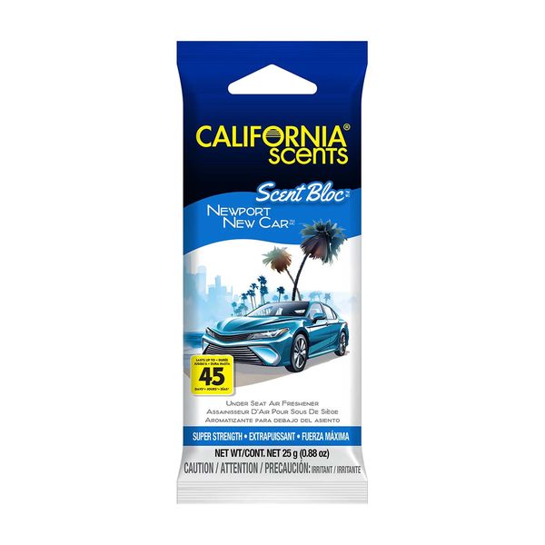 California Scents Scent Bloc Under Seat Car Air Freshener, Newport New Car, 0.88 oz — Dollar General (SKU 37951401)