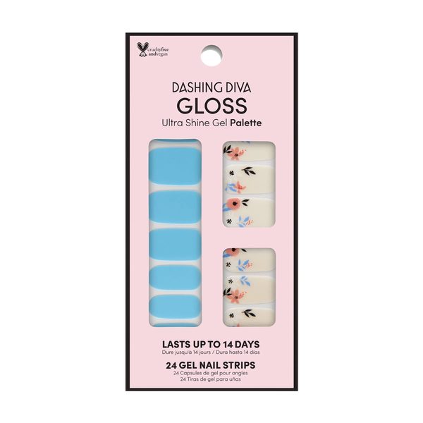 Dashing Diva Gloss Ultra Gel Shine Palette - Waterscape — Dollar General penny item