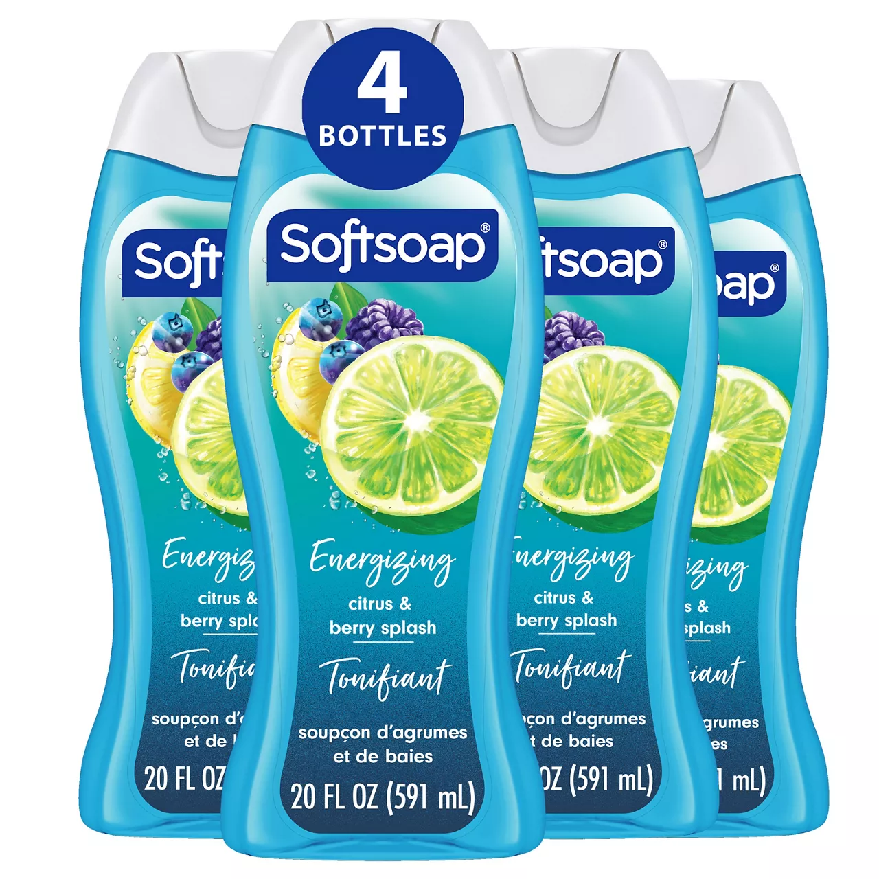 Softsoap Energizing Moisturizing Body Wash, Citrus and Berry Splash Scent, 20 fl oz — pOpshelf penny item