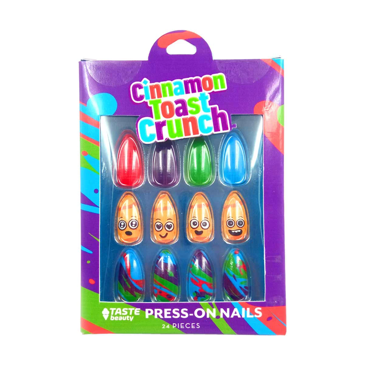 Taste Beauty Cinnamon Toast Crunch Press-On Nails, 24 Count — pOpshelf penny item