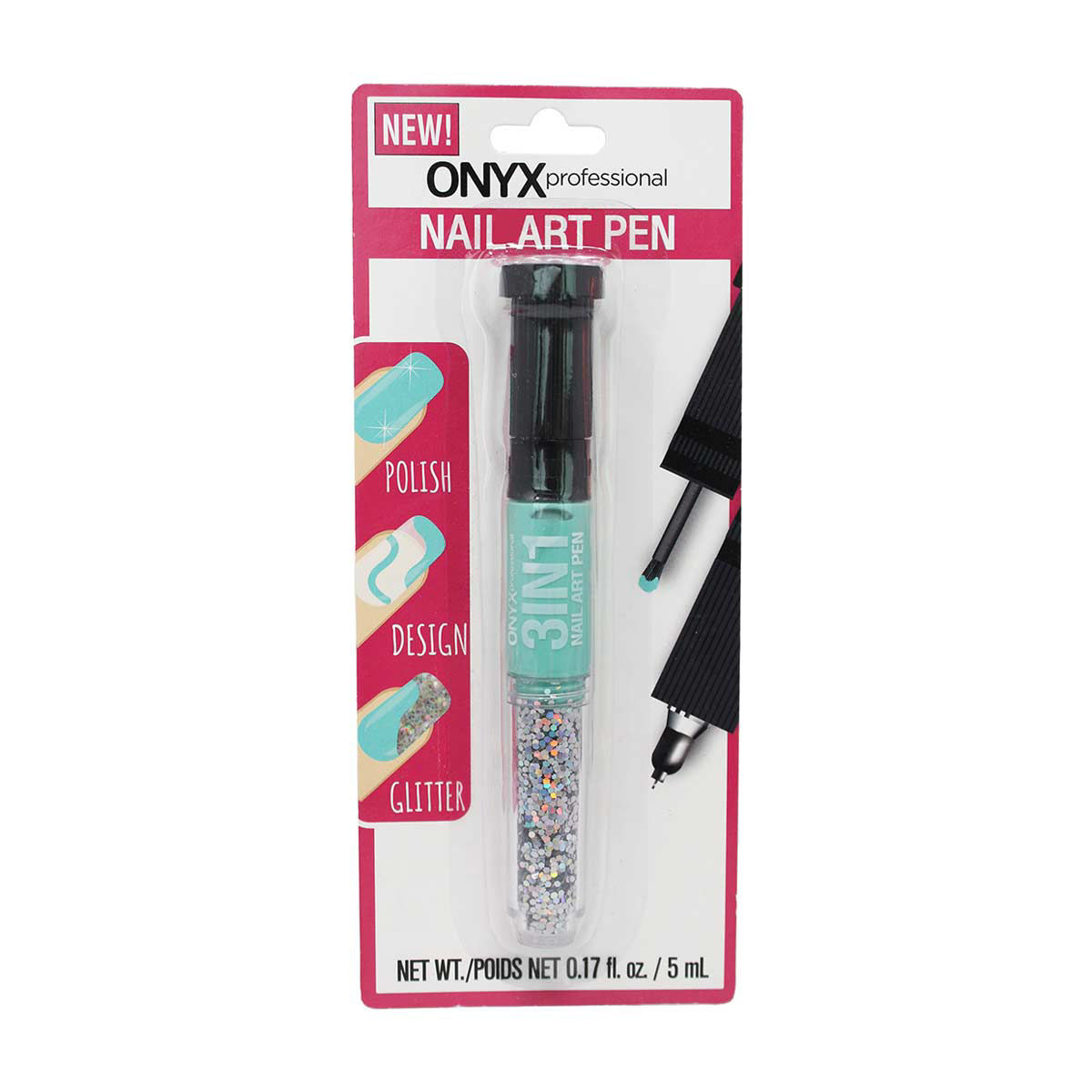 Onyx Professional Nail Art Pen - Aqua, 0.17 fl oz — pOpshelf penny item