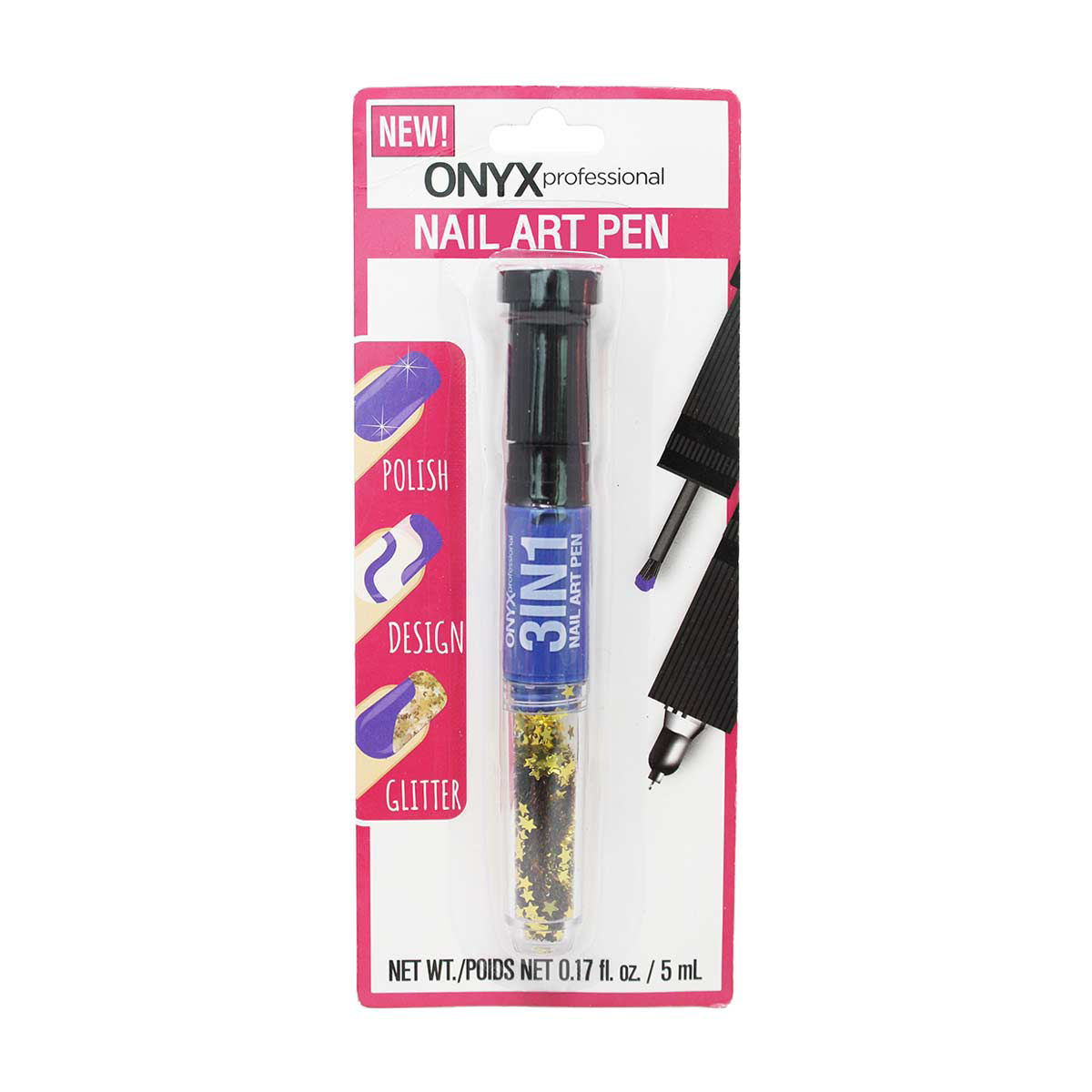 Onyx Professional Nail Art Pen - Navy, 0.17 fl oz — pOpshelf penny item