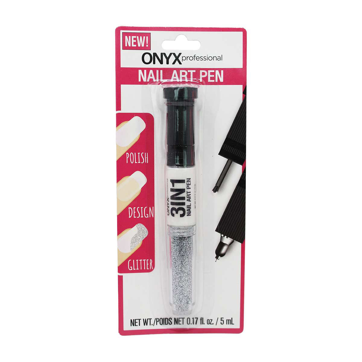 Onyx Professional Nail Art Pen - White, 0.17 fl oz — pOpshelf penny item