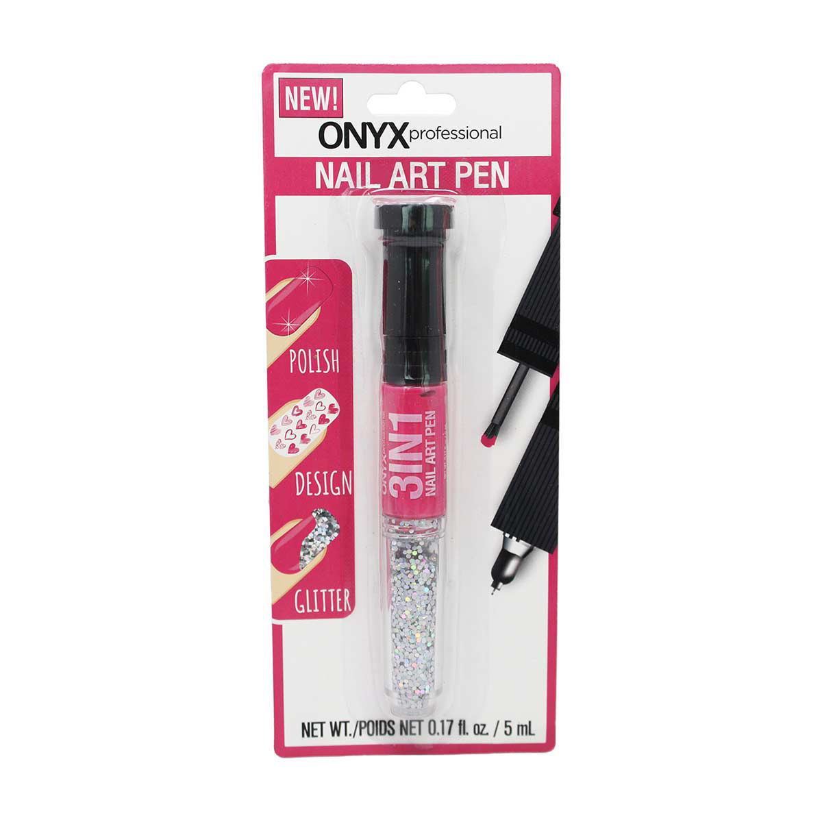 Onyx Professional Nail Art Pen - Pink, 0.17 fl oz — pOpshelf penny item