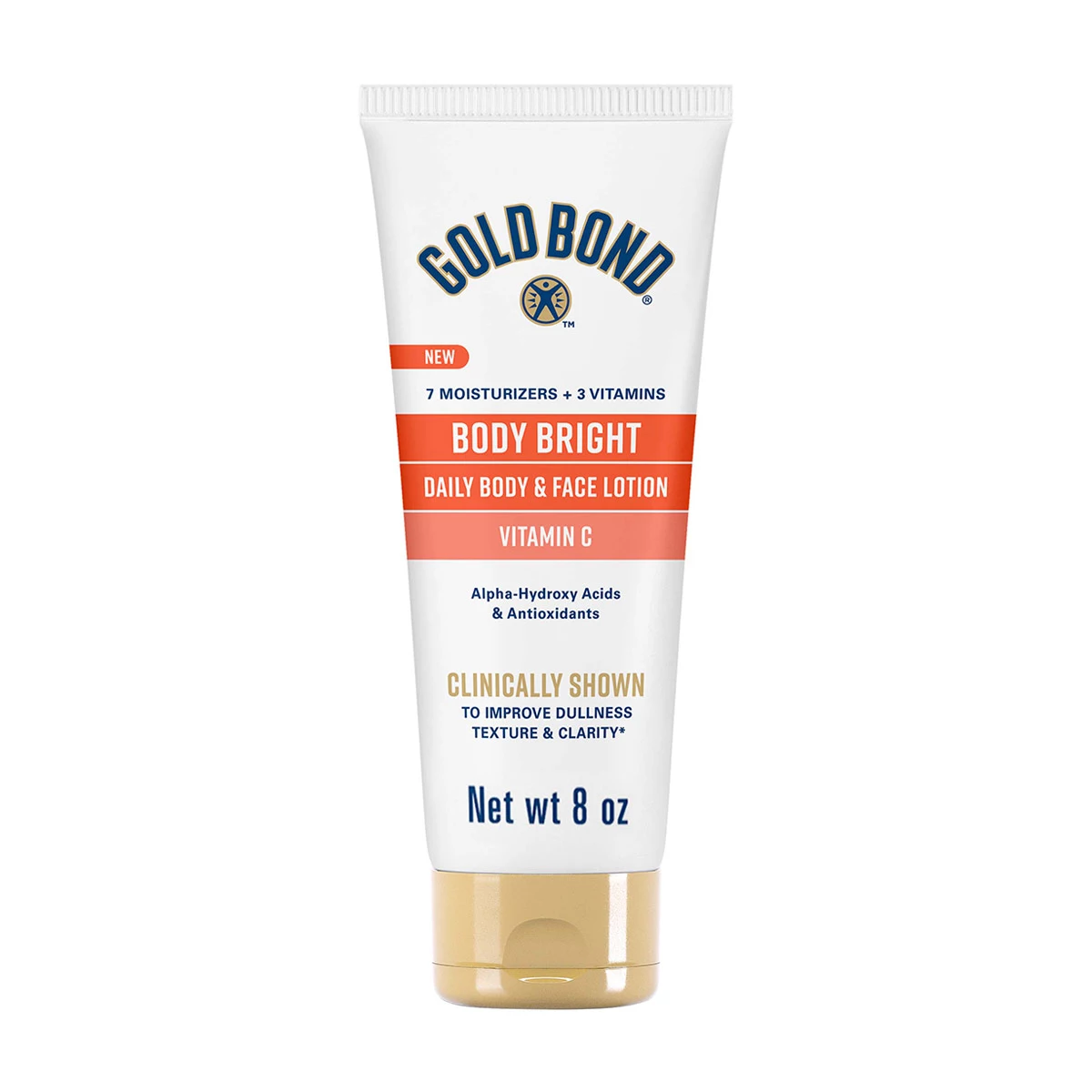 Gold Bond Body Bright Body & Face Lotion, 8 oz — pOpshelf penny item