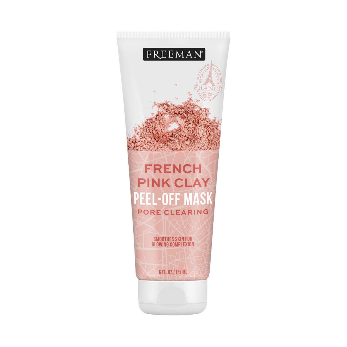 Freeman Exotic Blends Pore Clearing French Pink Clay Peel-Off Mask, 6 oz — pOpshelf penny item