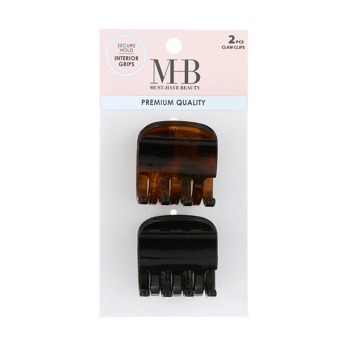 Must Have Beauty Premium Quality Claw Clip, 2 Count - Assorted — pOpshelf penny item