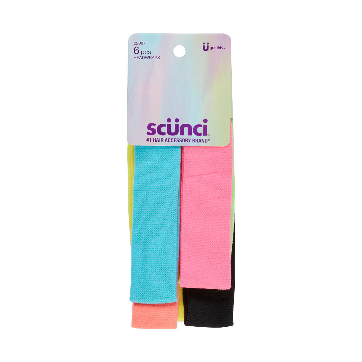 Scunci Skinny Thin Stretch Headwraps, 6 Count — pOpshelf penny item