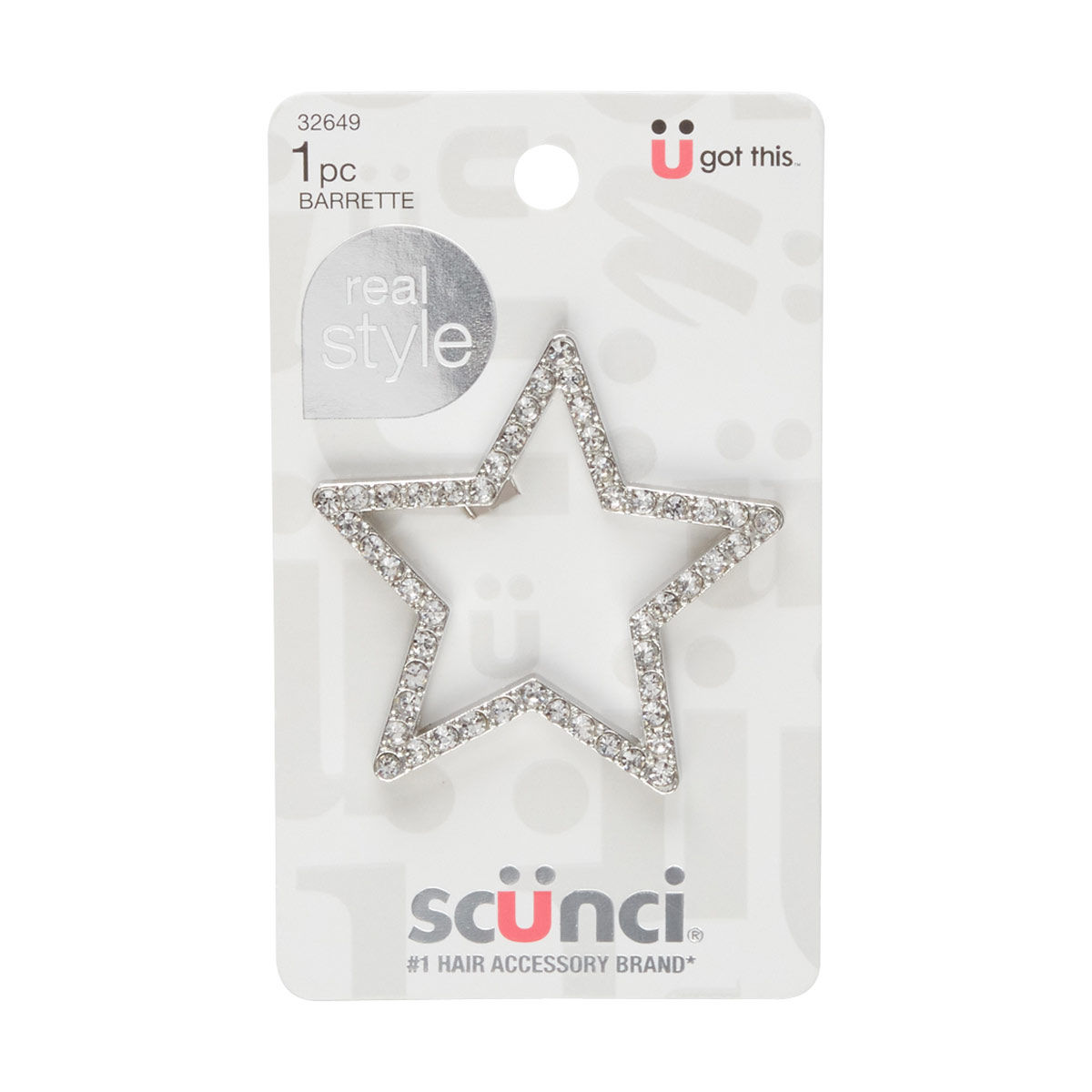 Scunci Star Studded Barrette — pOpshelf penny item