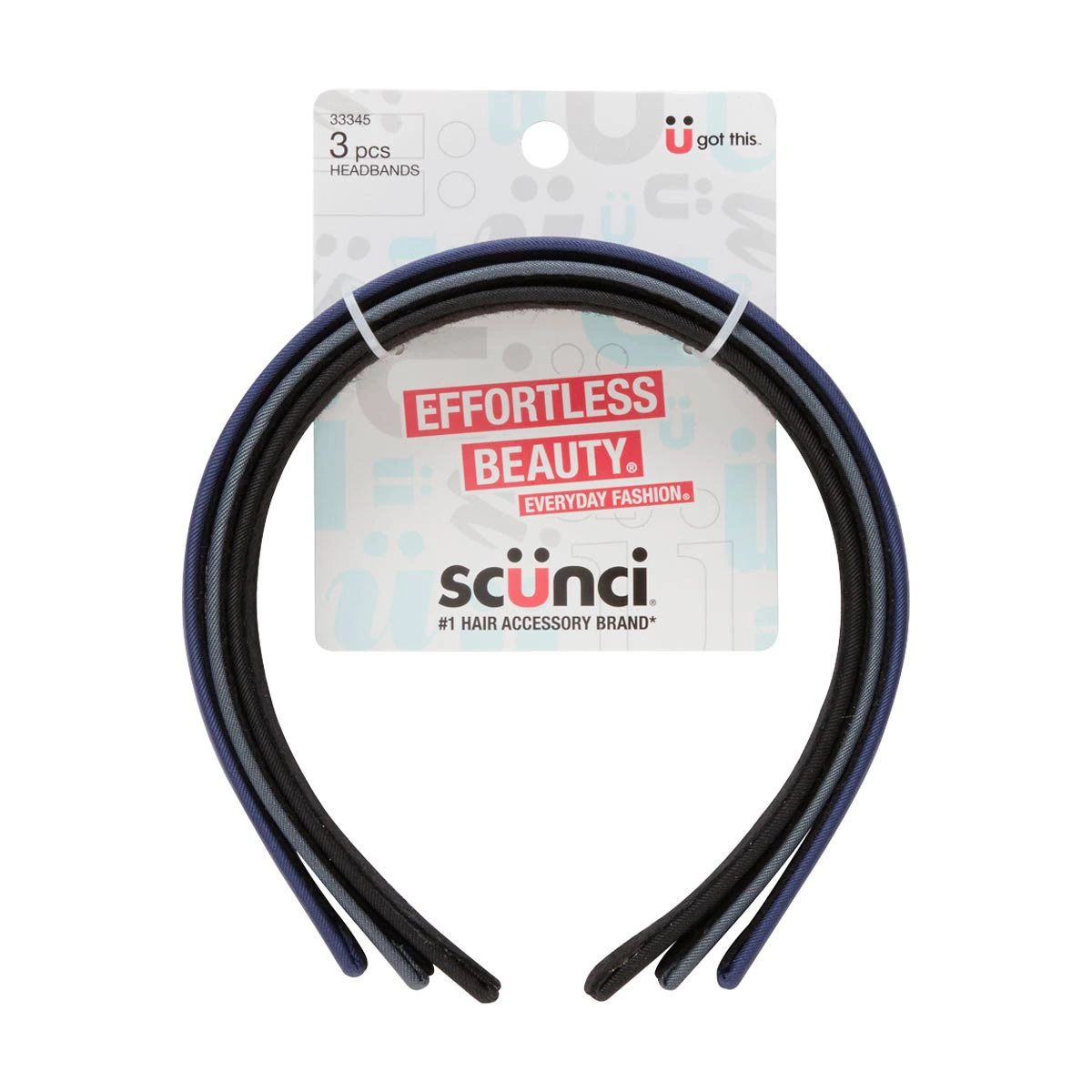 Scunci Neutrals Headbands, 3 Count — pOpshelf penny item