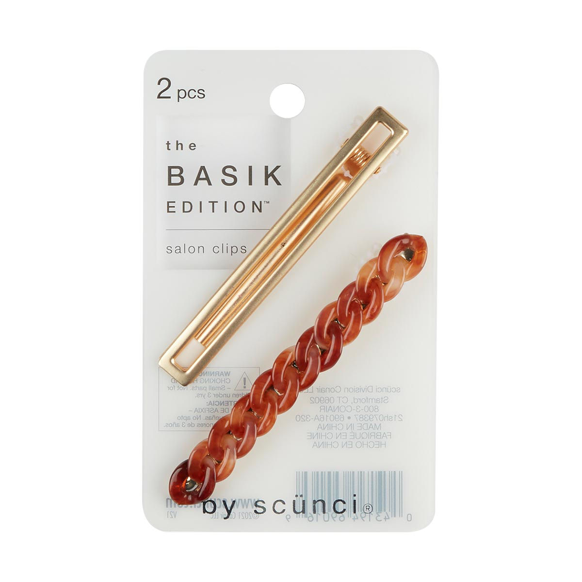 Scunci The Basik Edition Decorative Salon Clips, 2 Count — pOpshelf penny item