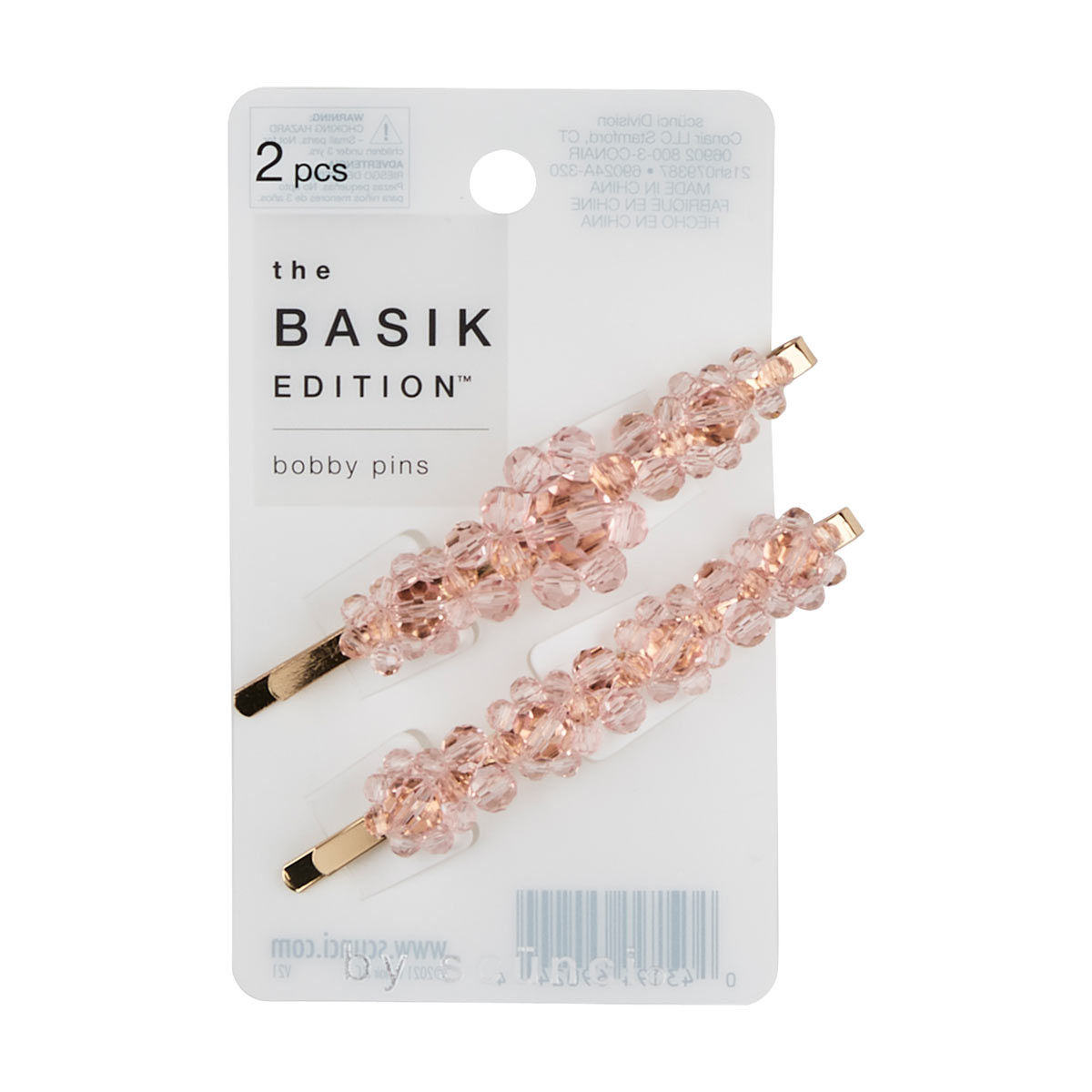Scunci The Basik Edition Jewels Bobby Pins, 2 Count — pOpshelf penny item