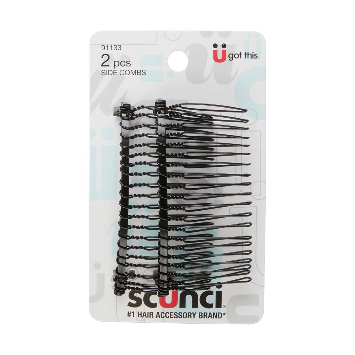 Scunci Side Combs, 2 Count — pOpshelf penny item