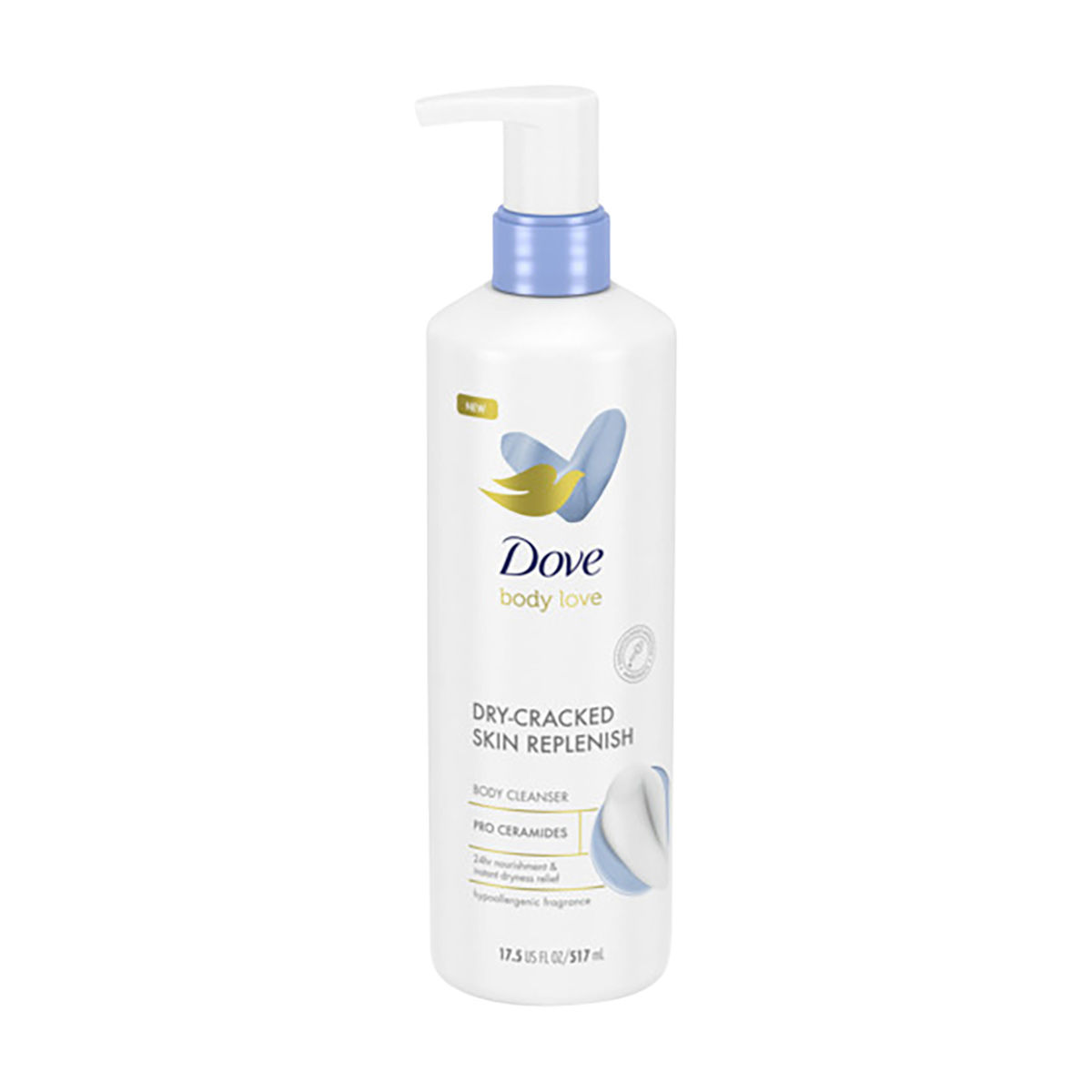 Dove Body Love Dry-Cracked Skin Replenish Body Cleanser, 17.5 fl oz — pOpshelf penny item