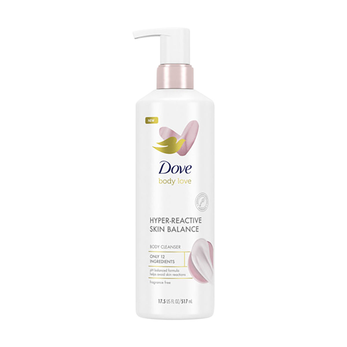 Dove Body Love Hyper-Reactive Skin Balance Body Cleanser, 17.5 fl oz — pOpshelf penny item